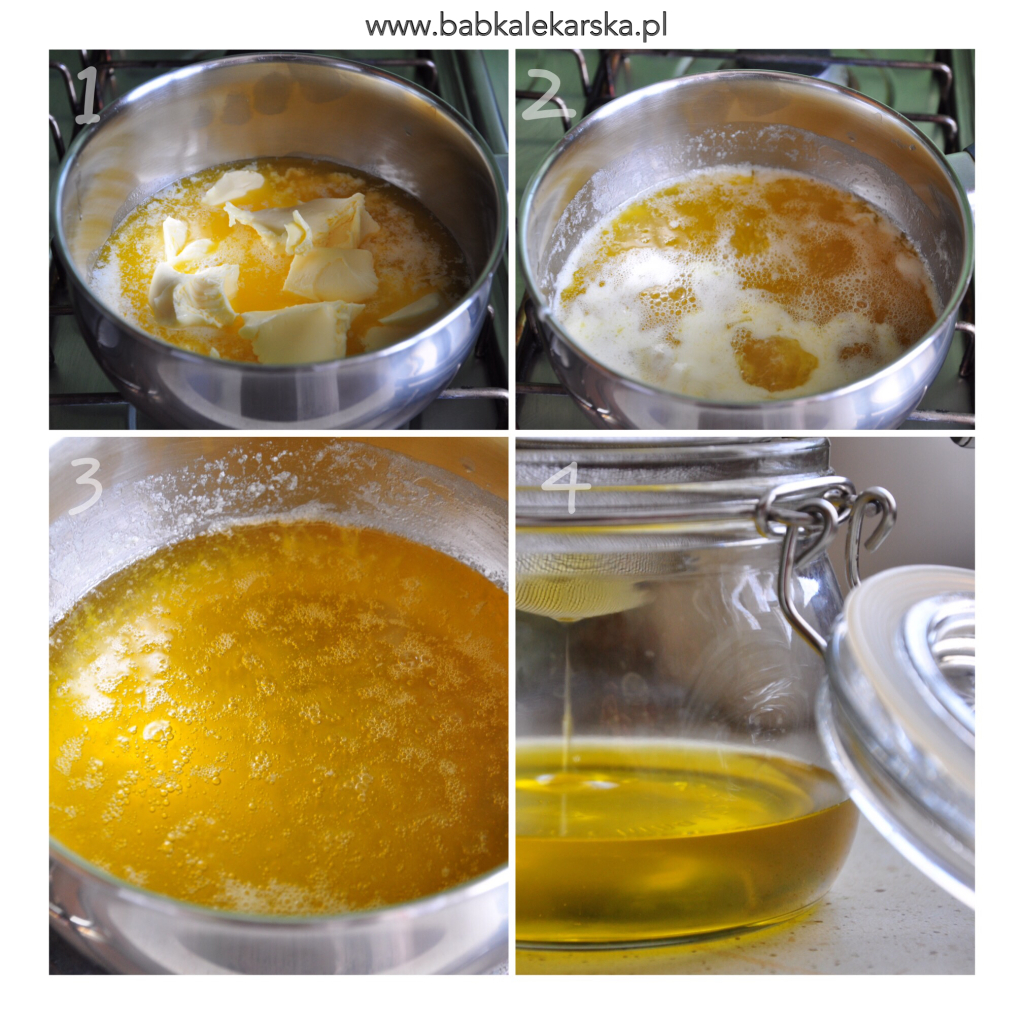 jak przygotować maslo klarowane